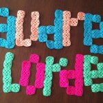 Audre Lorde, un des premiers noms de femmes réalisés en crochet